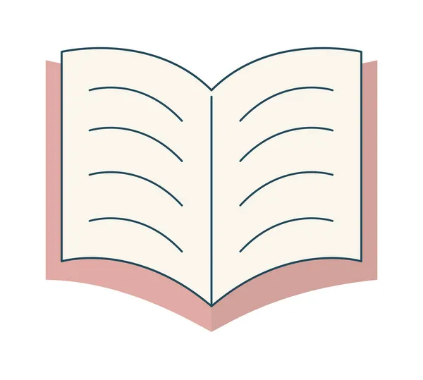 Libro rosa bonito — Archivo Imágenes Vectoriales