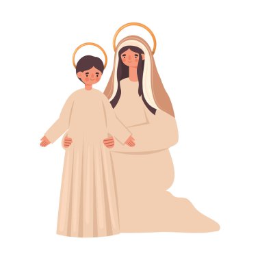 Güzel Maria çizimi.