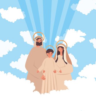 Kutsal aile karteli.