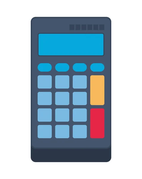 Nice calculator illustration — Stock Vector