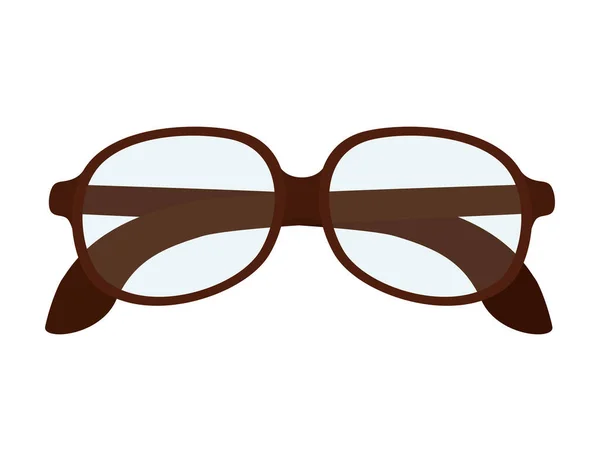 Diseño de gafas de vista negras — Vector de stock