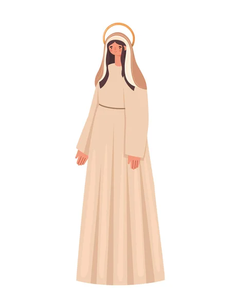 Heilige Maria illustratie — Stockvector