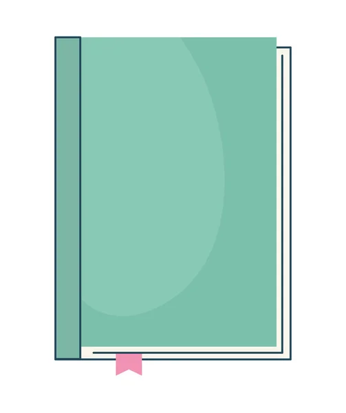 Hübsches grünes Buch — Stockvektor