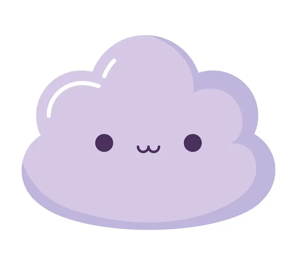 Linda nube de bebé — Vector de stock