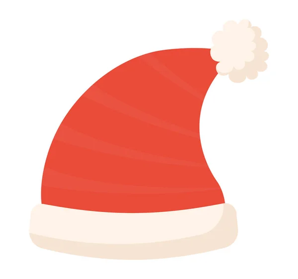 Ilustración sombrero de Navidad — Archivo Imágenes Vectoriales