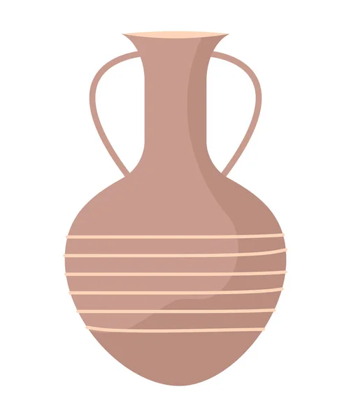 Icône pot de poterie — Image vectorielle