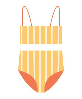 Sarı kadın iç çamaşırı