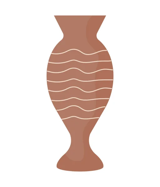 Illustration de vase de poterie — Image vectorielle