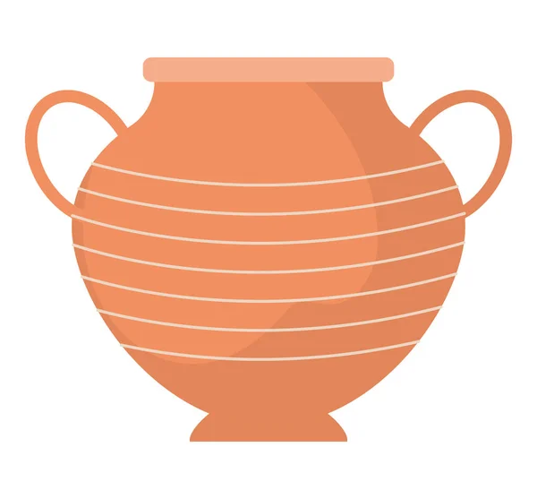 Icône urne poterie — Image vectorielle