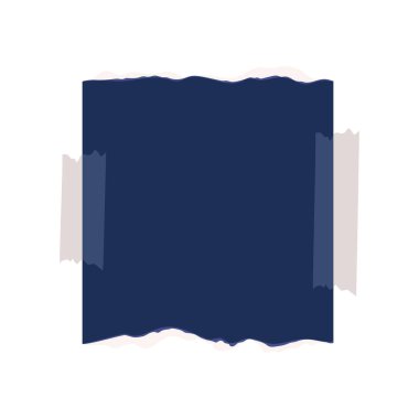 koyu mavi yırtık kağıt