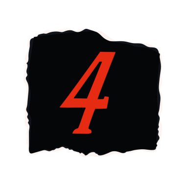 4 numaralı fidye notu.