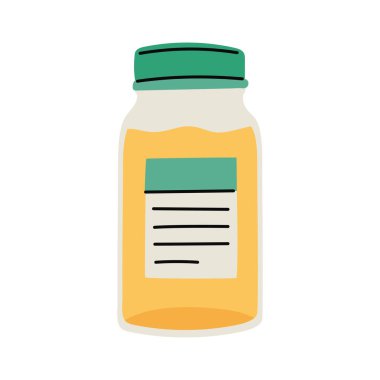 İdrar testi şişesi.