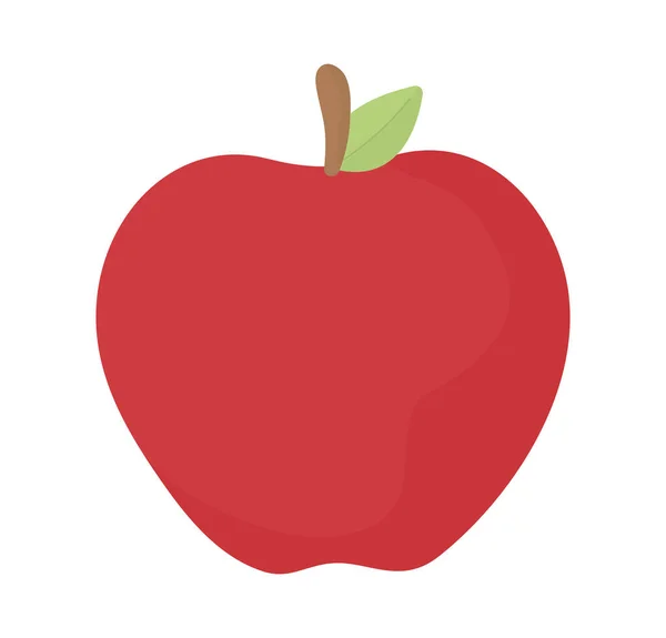 Läckra äppelfrukter — Stock vektor