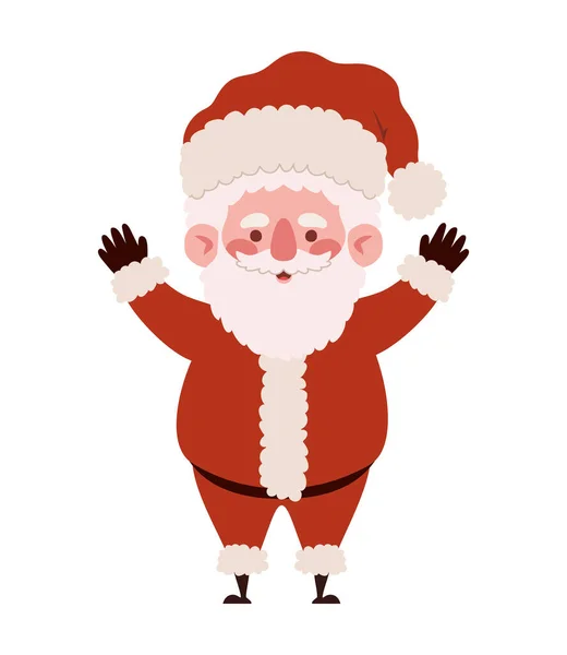 Heureux santa claus conception — Image vectorielle