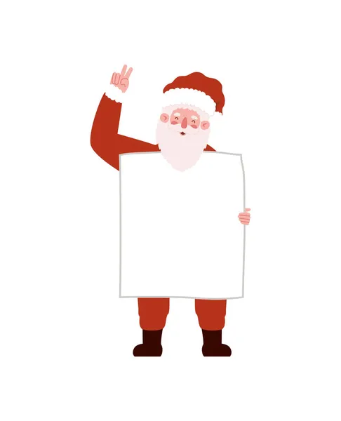 Conception du Père Noël — Image vectorielle