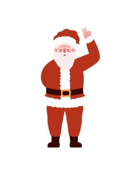 Docela Santa ilustrace — Stockový vektor