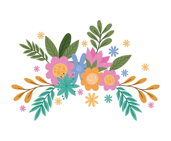 Квітковий букет ілюстрація — стоковий вектор