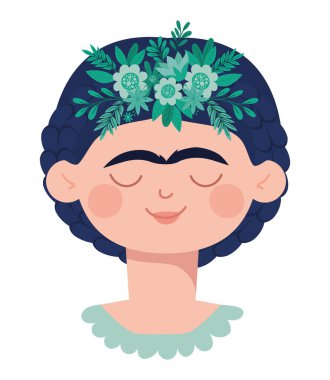 Frida Kahlo illüstrasyonu