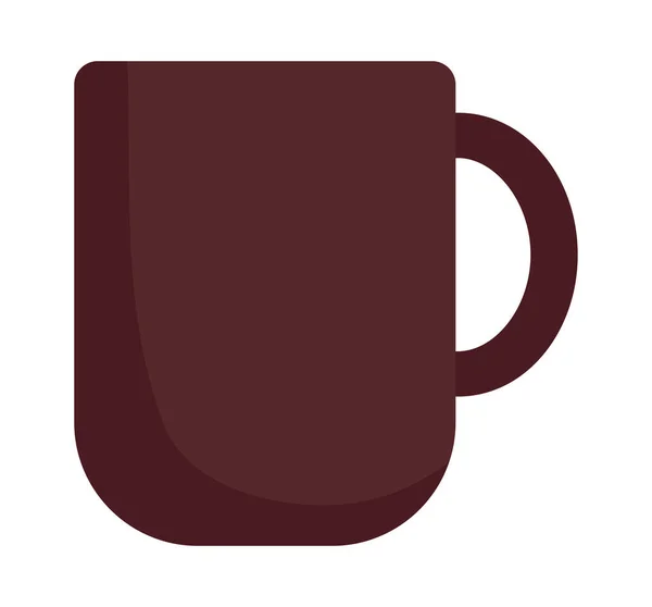 Grande tazza di caffè — Vettoriale Stock
