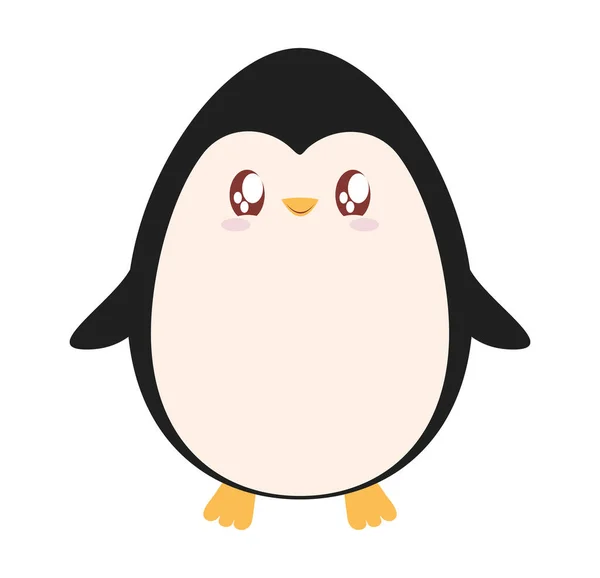 Mooie baby pinguïn — Stockvector