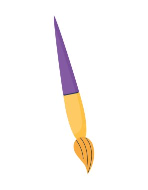 renkli ahşap fırça