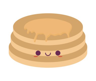 cute pancakes pile