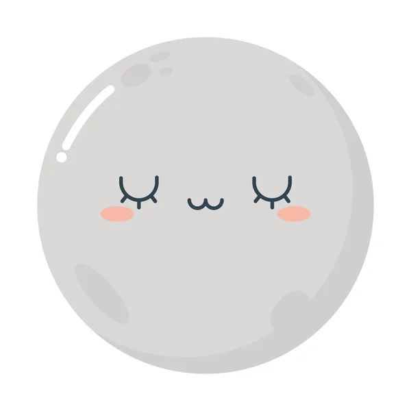 Smiling planet design — 图库矢量图片