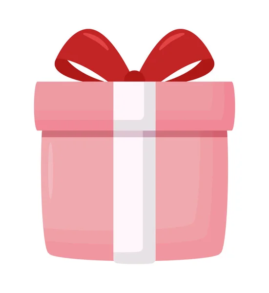 Piros születésnapi ajándék — Stock Vector