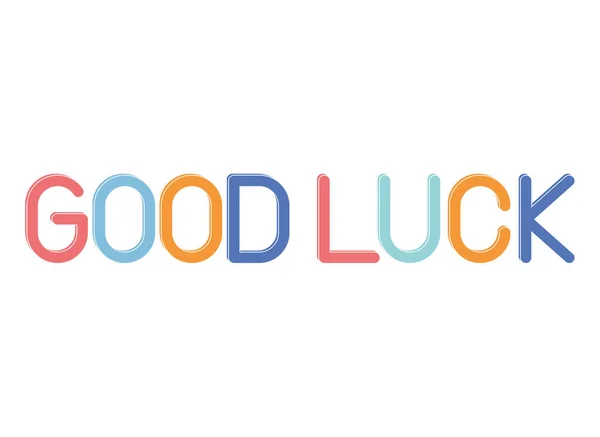 Good luck words — Stockvector
