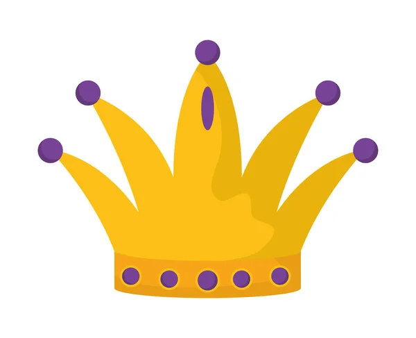 Golden Crown entwerfen — Stockvektor
