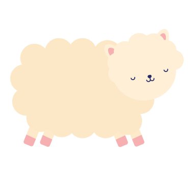 sleepy sheep illustration