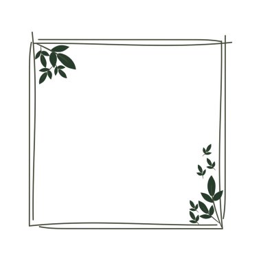 square laurel wreath