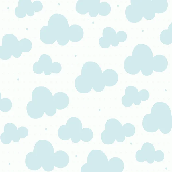 Clouds pattern design — Stockový vektor