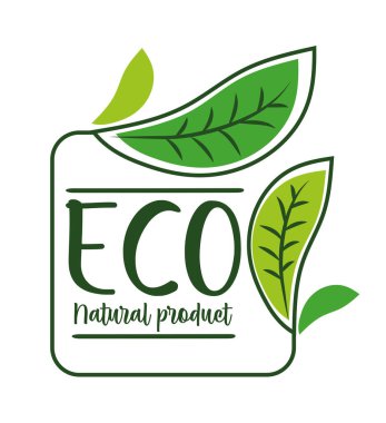 eco natural product label