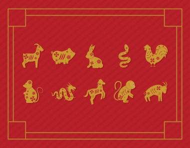 ten chinese zodiac animals