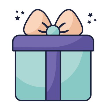 Mavi doğum günü hediyesi