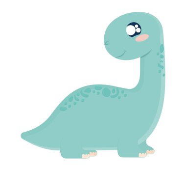 Şirin brachiosaurus tasarımı