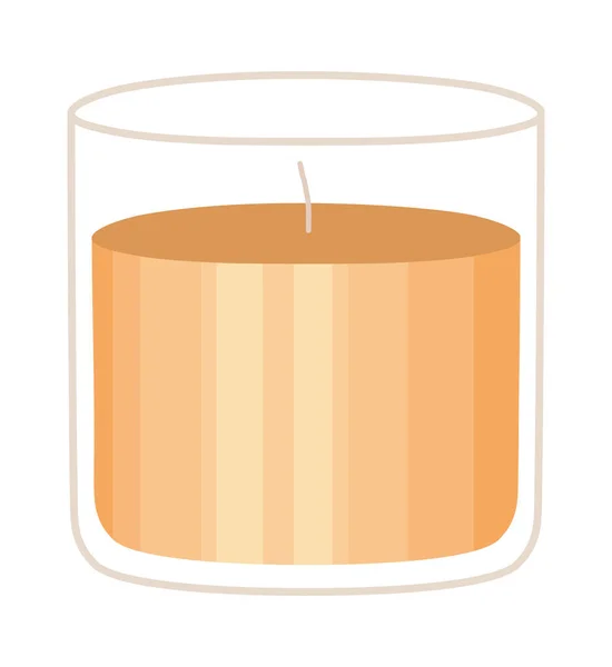 Candle jar icon — Stock Vector