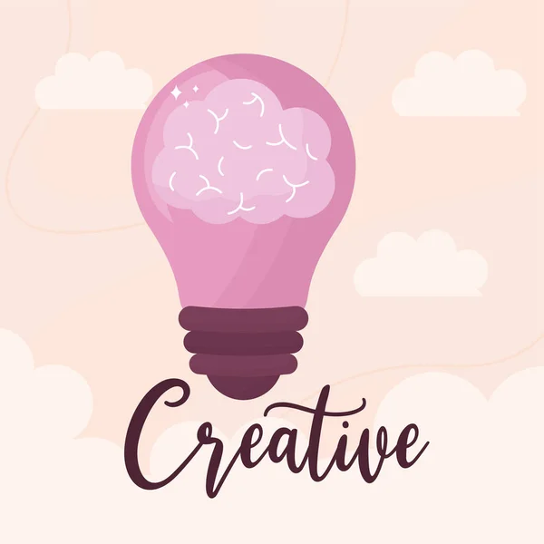 Poster di idea creativa — Vettoriale Stock