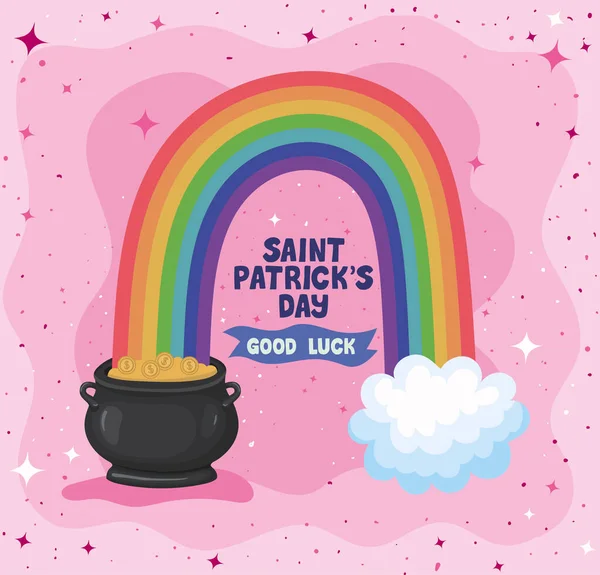 Happy st patricks day plakat — Wektor stockowy