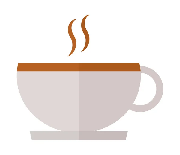 Koffiemok illustratie — Stockvector