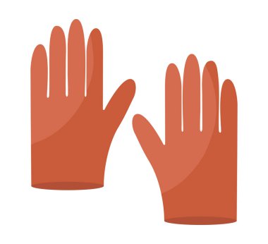 kırmızı güvenlik eldivenleri