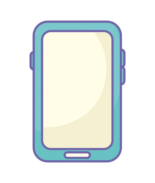 Blauw smartphone ontwerp — Stockvector