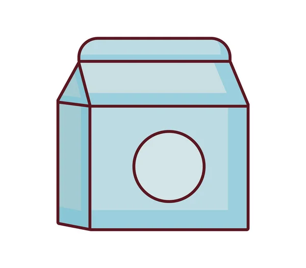 Ilustração da caixa de leite —  Vetores de Stock