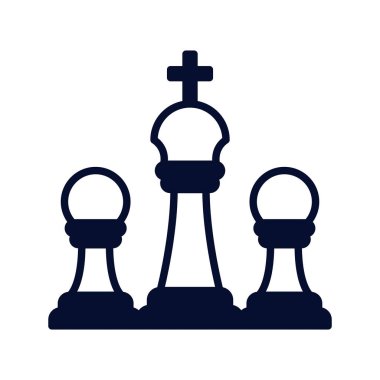 Satranç parçaları simgesi