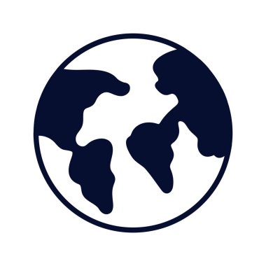 Dünya simgesi tasarım