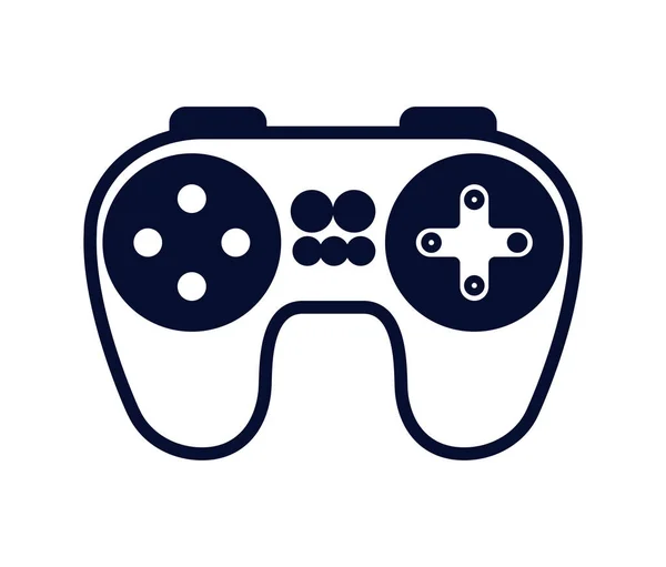 Conception icône de contrôle de jeu vidéo — Image vectorielle