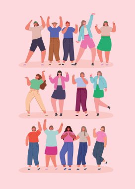 Mutlu kadın grupları