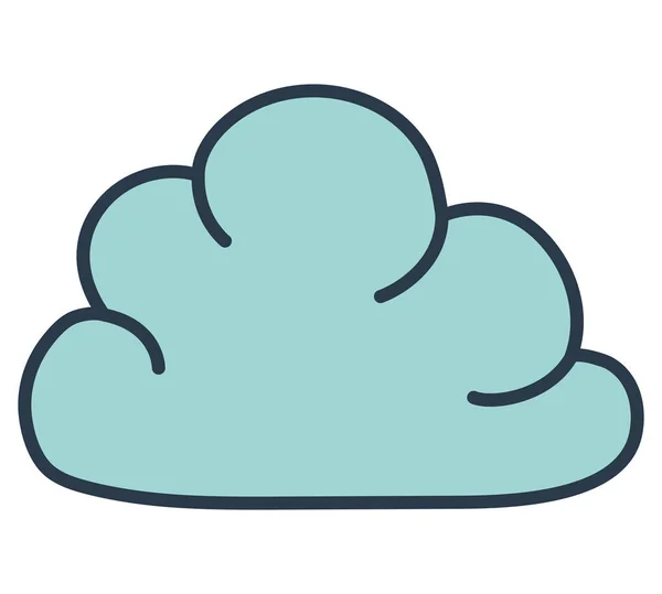 Illustration nuage doux — Image vectorielle