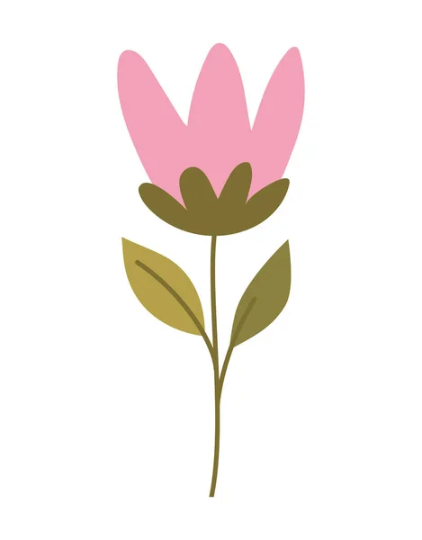 분홍색 꽃 무늬 — 스톡 벡터